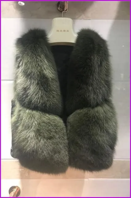 Fox Fur Gilet DO1509