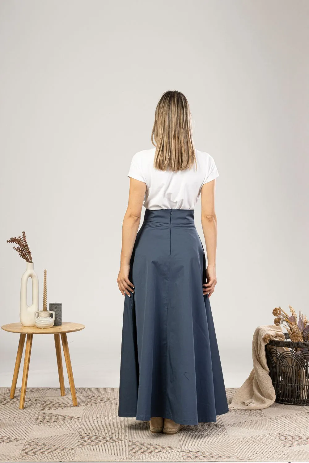 Gentle Bell-Shaped Summer Skirt