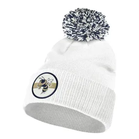 Georgia Tech Yellow Jackets Adidas Stadium Pom Cuffed Knit Hat