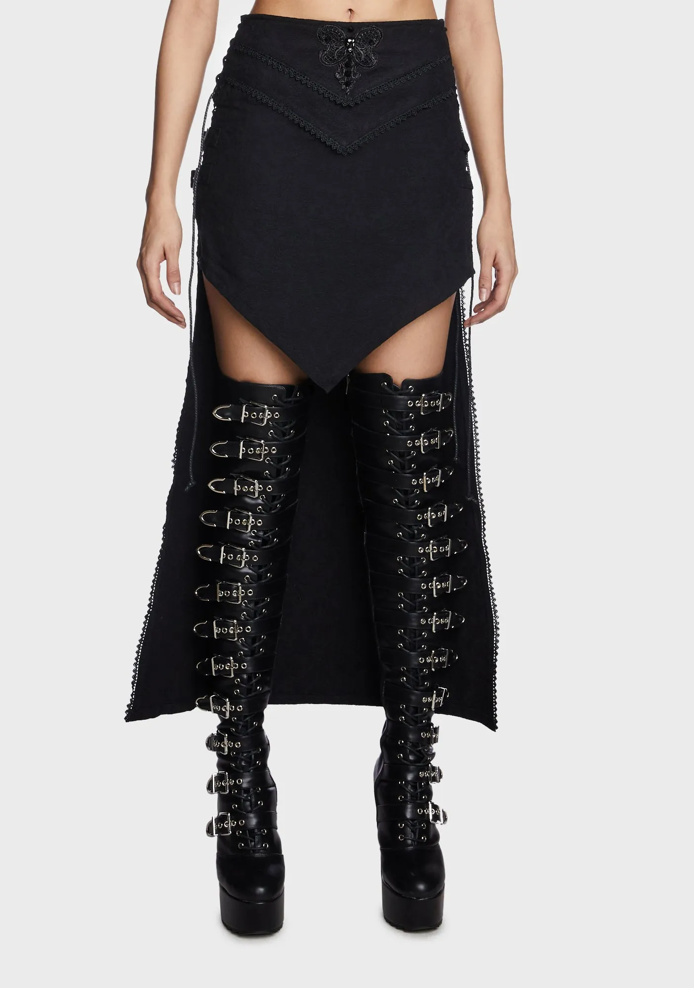 Gothic Jacquard Skirt