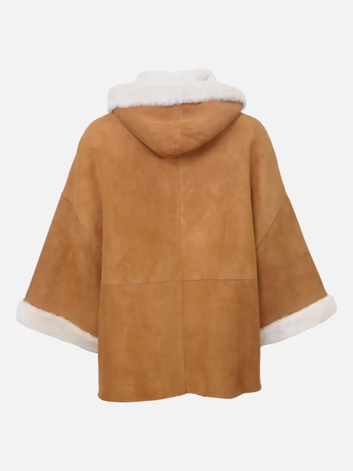 Halloy, 70 cm. - Suede Lamb - Women - Cognac