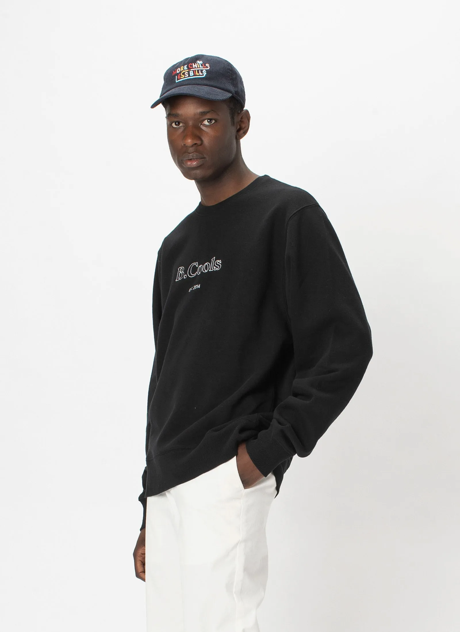 Heritage Crew Sweatshirt Black