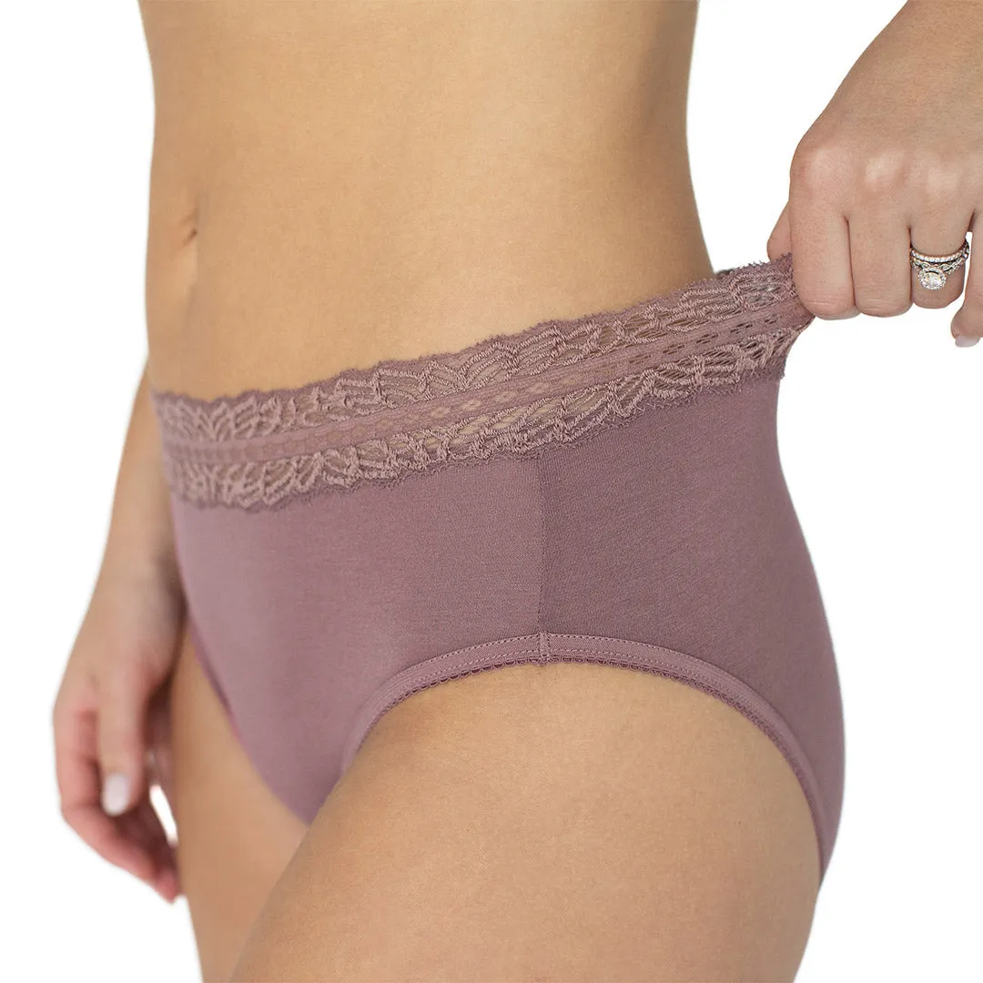 High-Waisted Postpartum Recovery Panties (5-Pack) | Dusty Hues