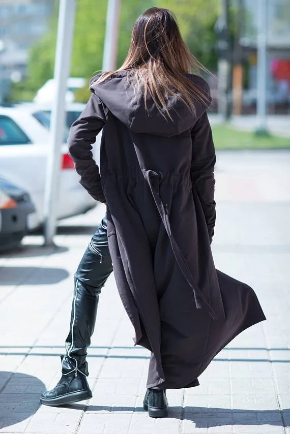 Hooded Long Jacket BETHANY