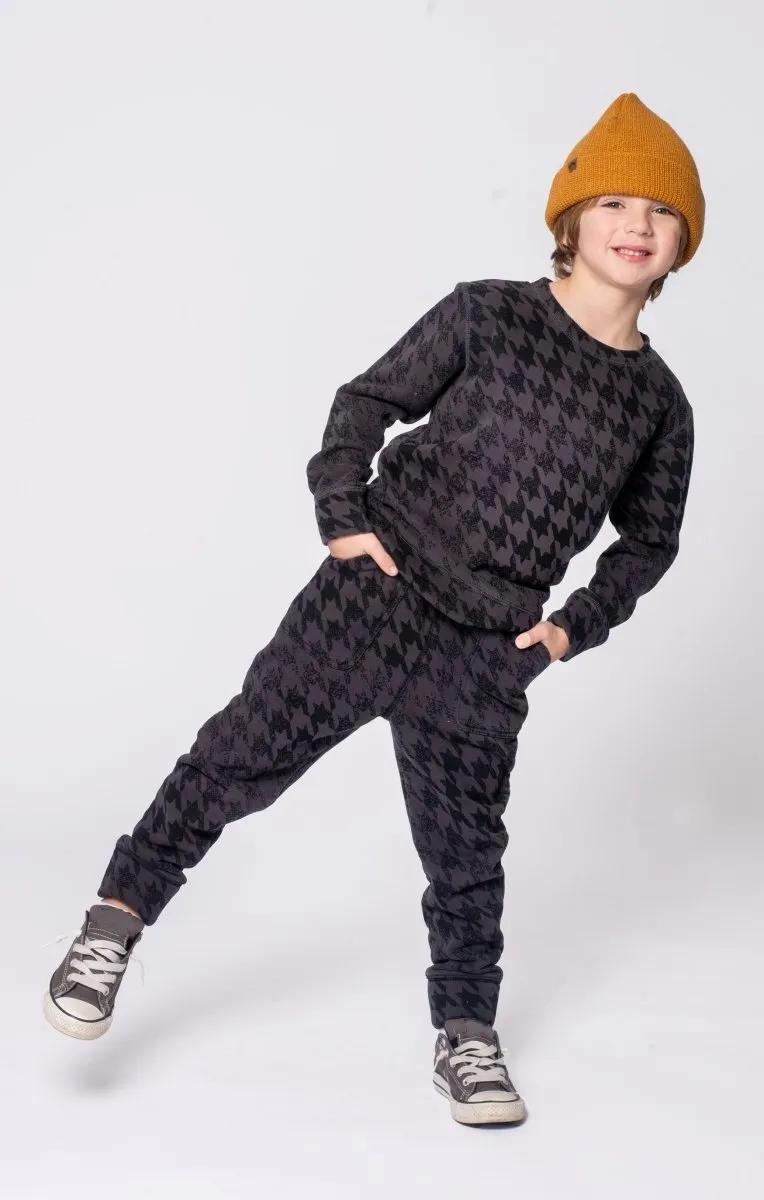 HOUNDSTOOTH SWEATPANTS