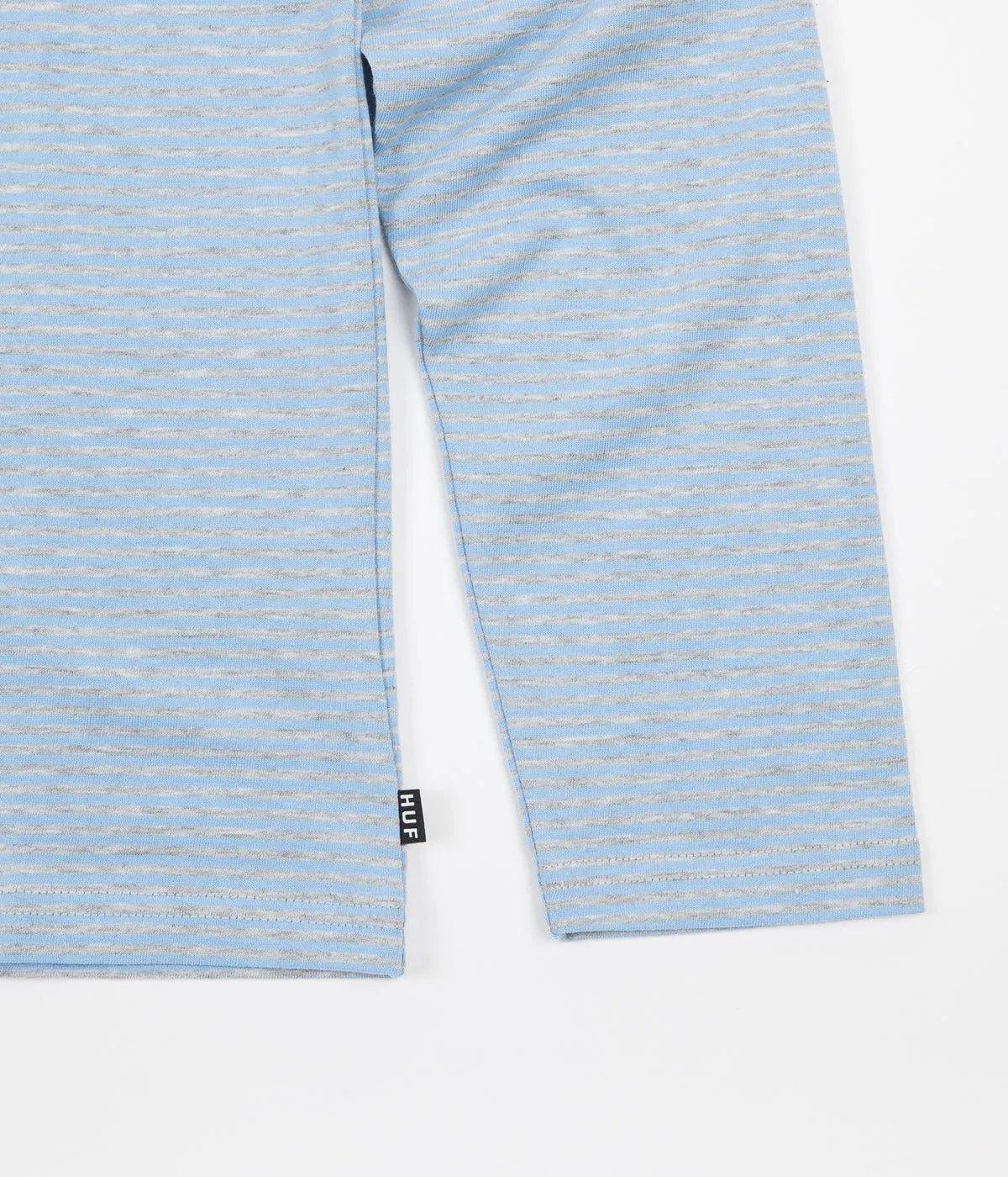 HUF Royal Stripe Long Sleeve Shirt - Blue / Grey Heather