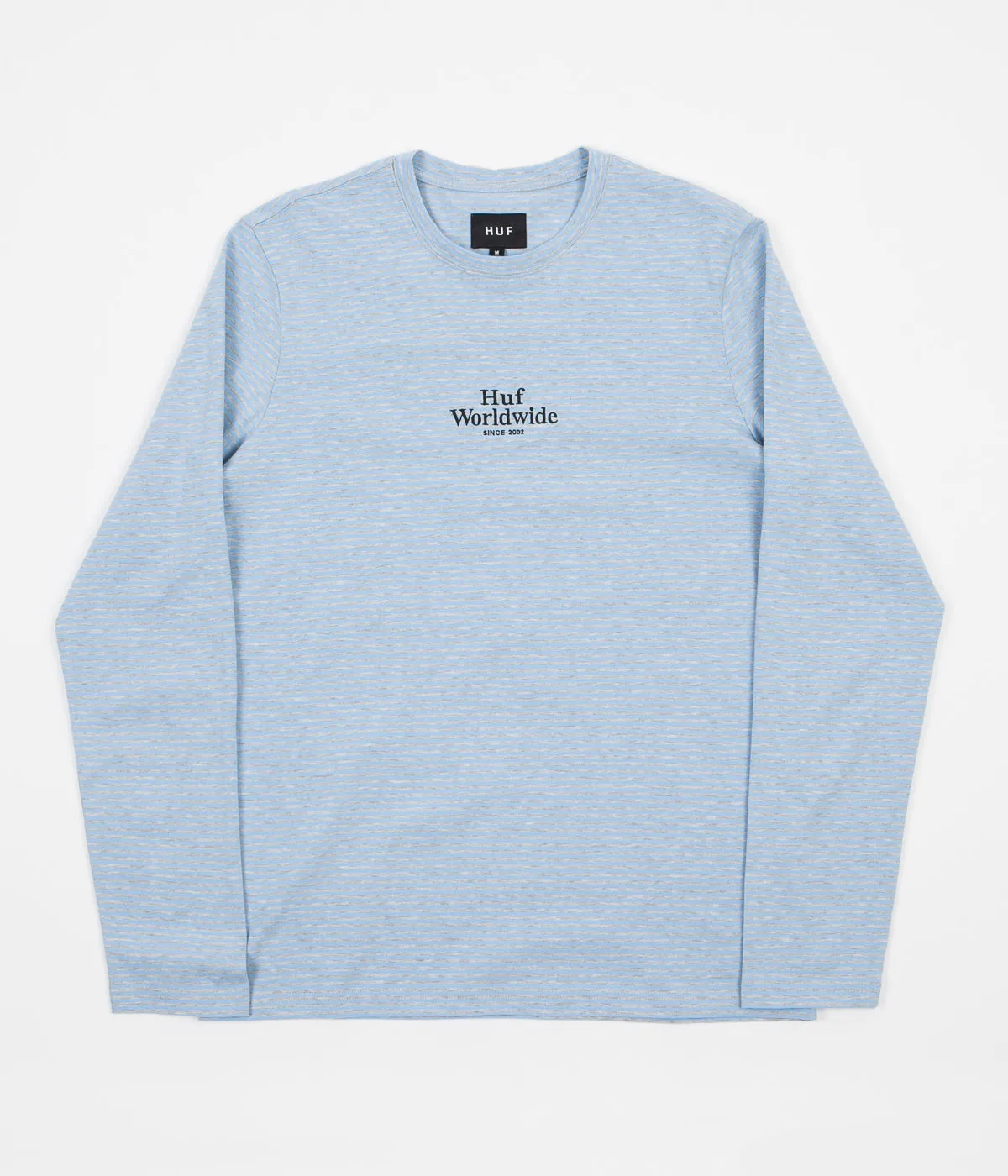 HUF Royal Stripe Long Sleeve Shirt - Blue / Grey Heather