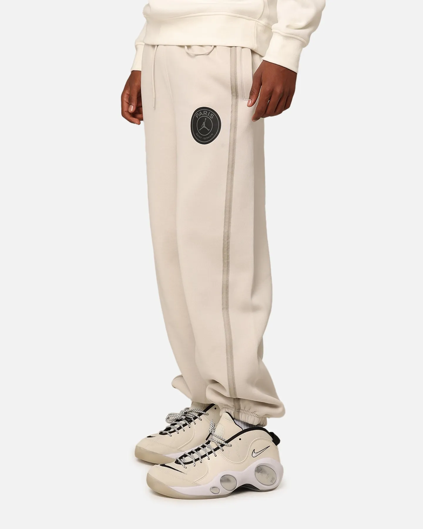 Jordan X Paris Saint-Germain Fleece Pants Light Bone/Black