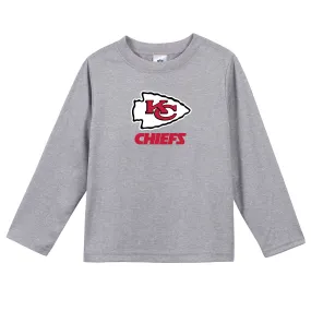 Kansas City Chiefs Boys Long Sleeve Tee