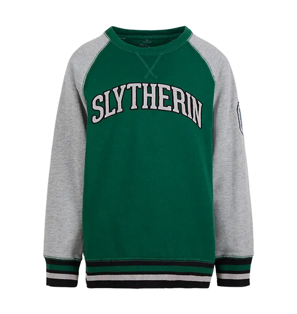 Kids Slytherin Crew Sweatshirt