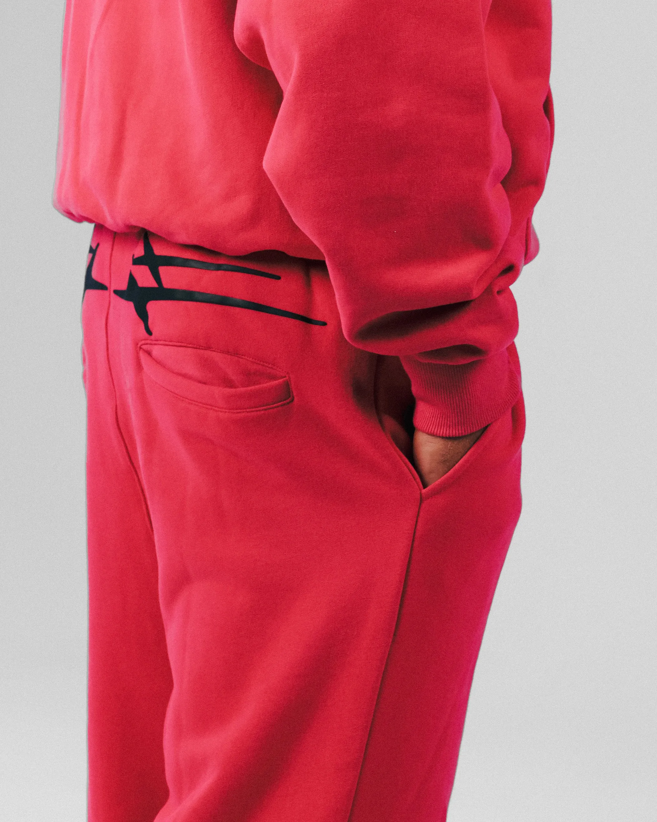 Loiter Celestial Sweat Pants Pink