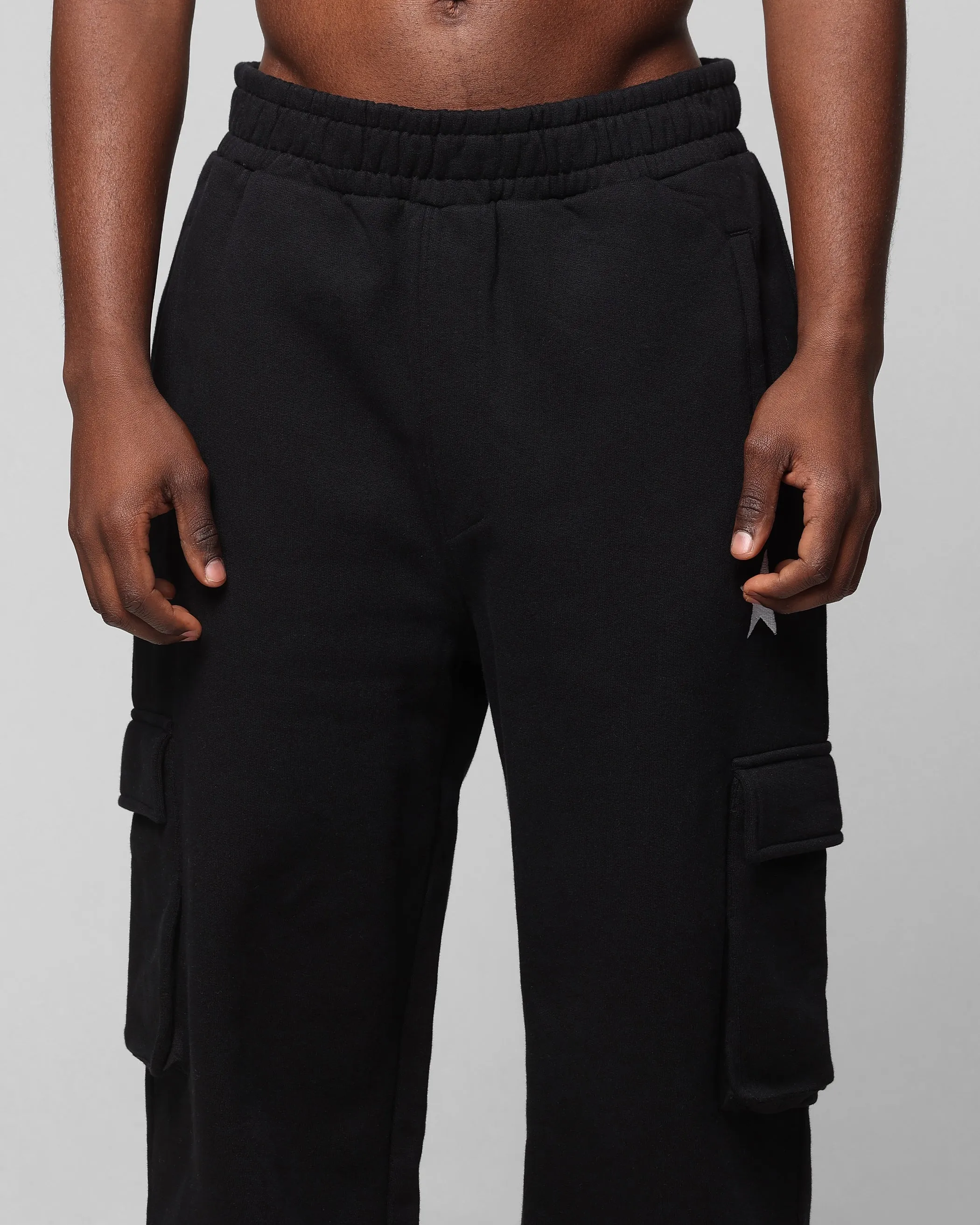 Loiter Premium Essentials Sweatpants Black/White