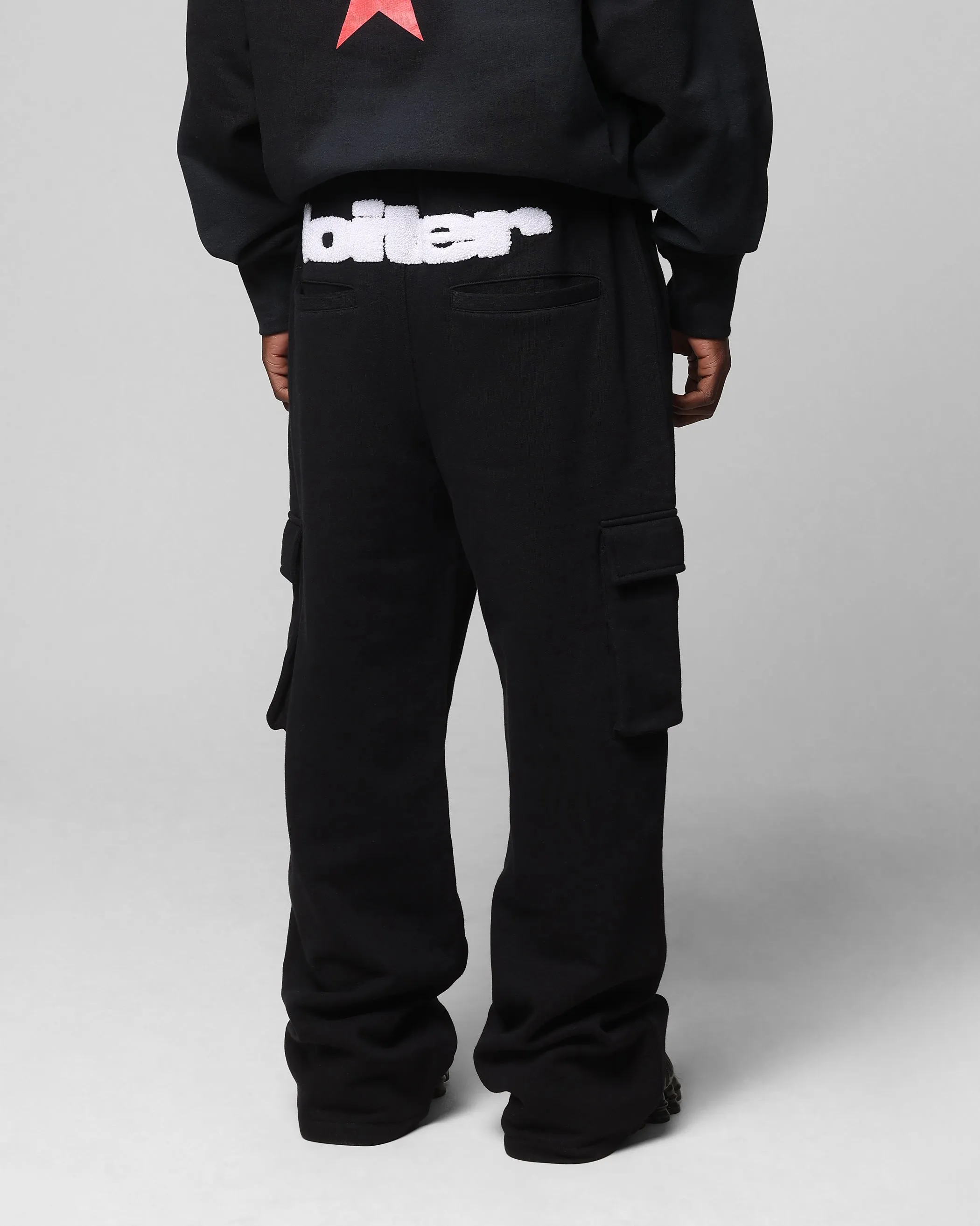 Loiter Premium Essentials Sweatpants Black/White