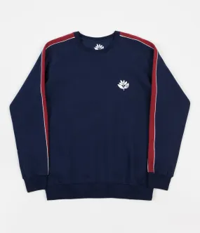 Magenta Team Crewneck Sweatshirt - Navy