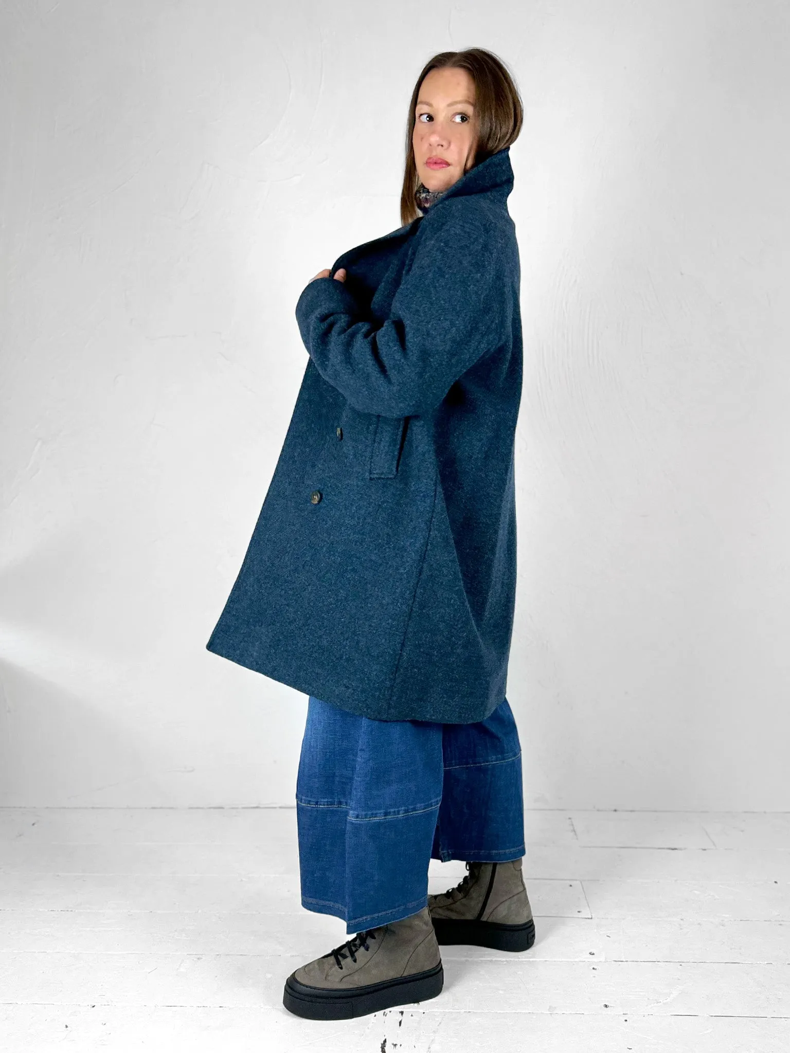 Miento Woollen Pea Coat