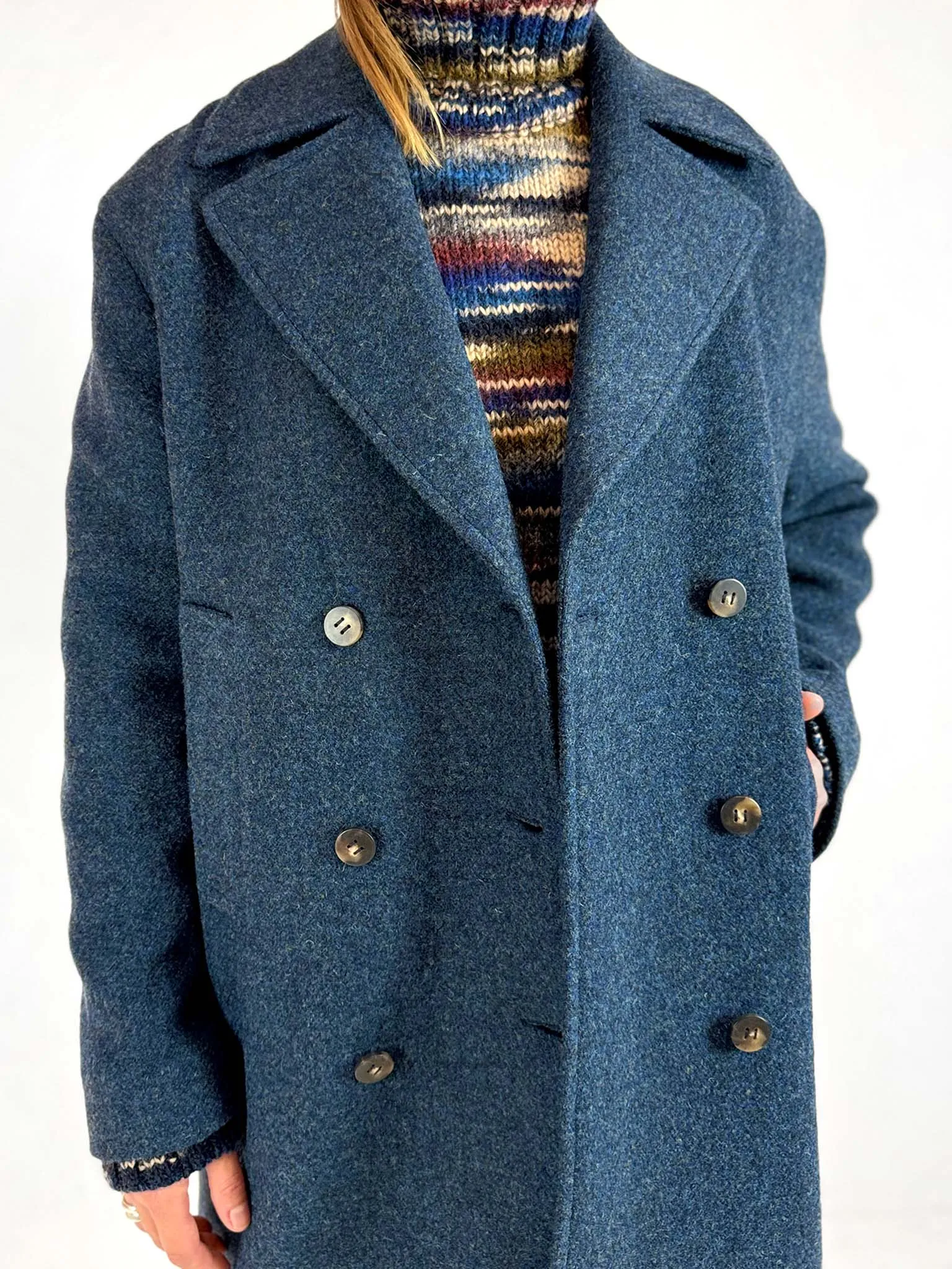 Miento Woollen Pea Coat