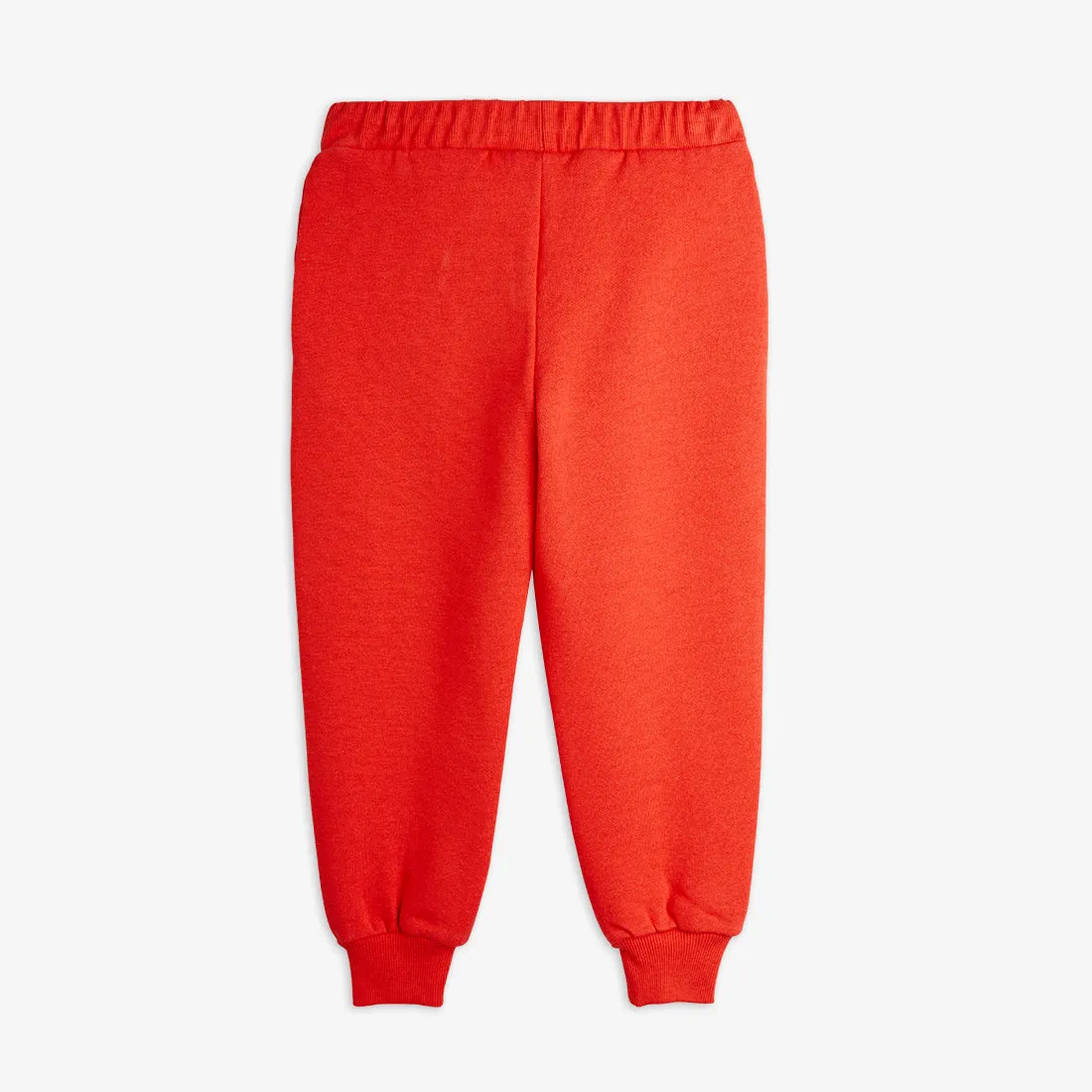 Mini Rodini | Dog emb sweatpants- Red