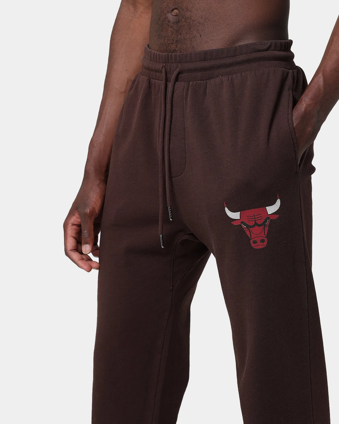 Mitchell & Ness Chicago Bulls Lux Brown Sweatpants Baroque Brown