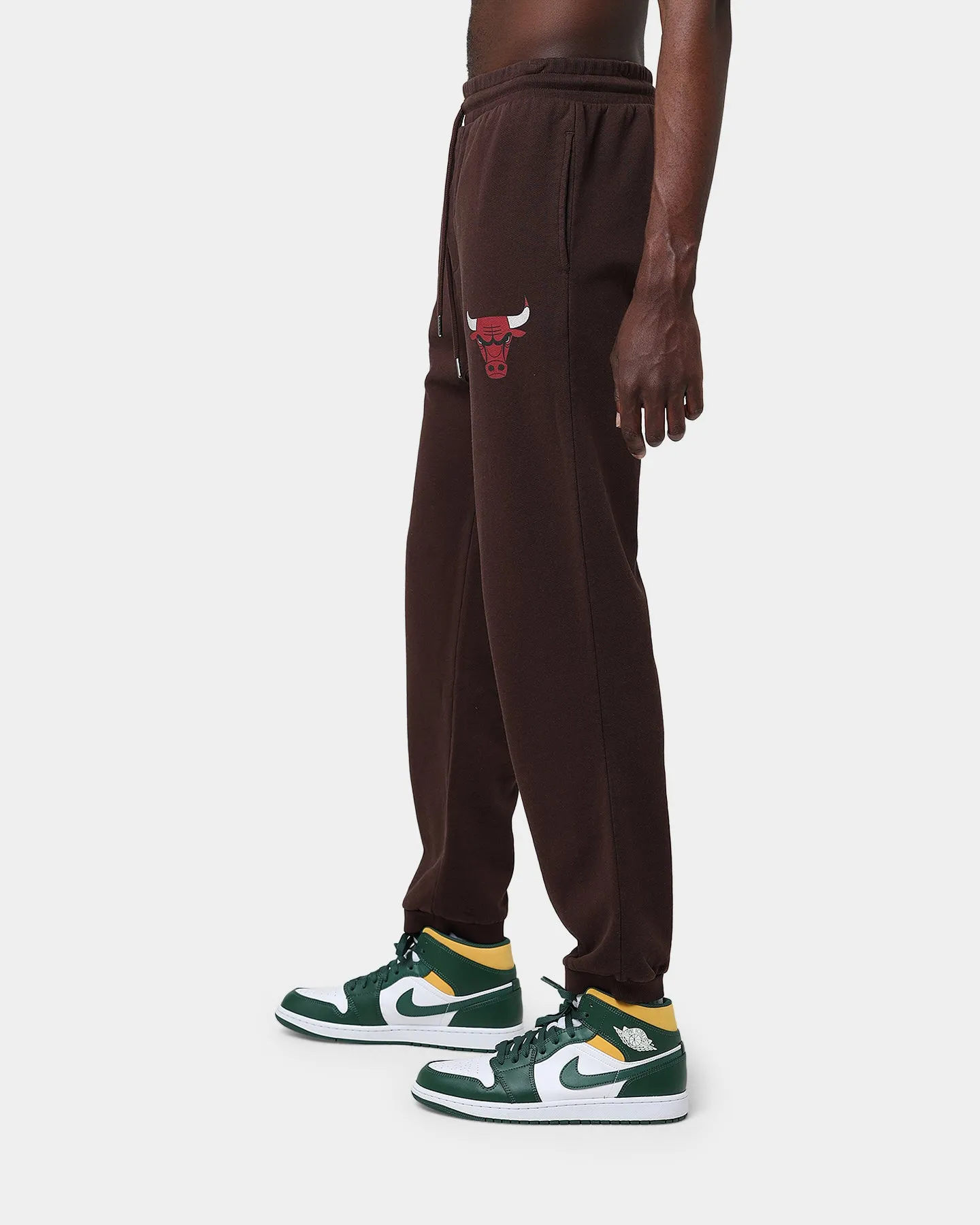 Mitchell & Ness Chicago Bulls Lux Brown Sweatpants Baroque Brown