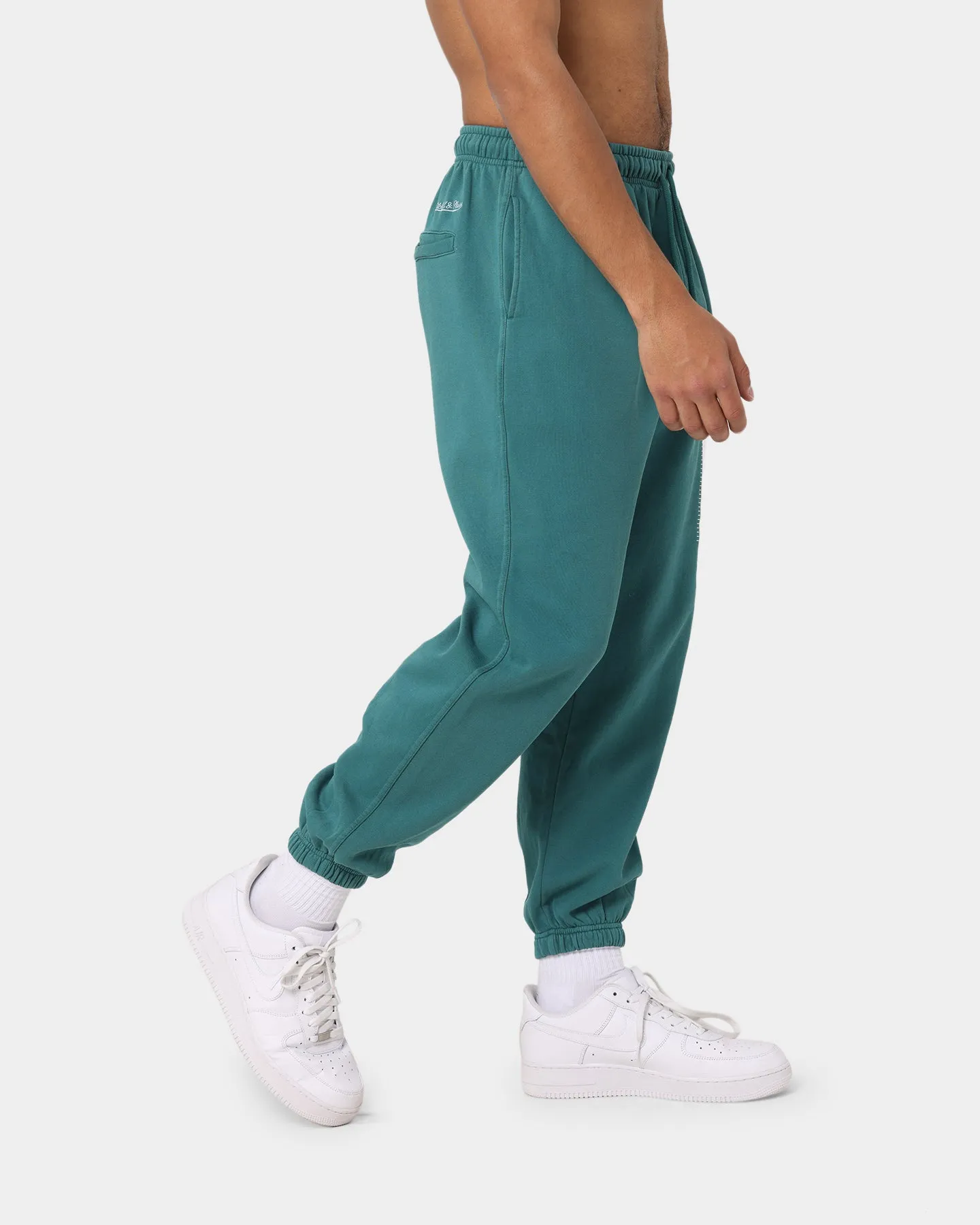 Mitchell & Ness Miami Dolphins First Down Sweatpants Faded Teal