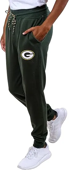 NFL Official Adults Super Soft Game Day Jogger Sweatpants - Unisex|Green Bay Packers