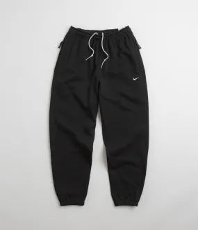 Nike Solo Swoosh Sweatpants - Black / White