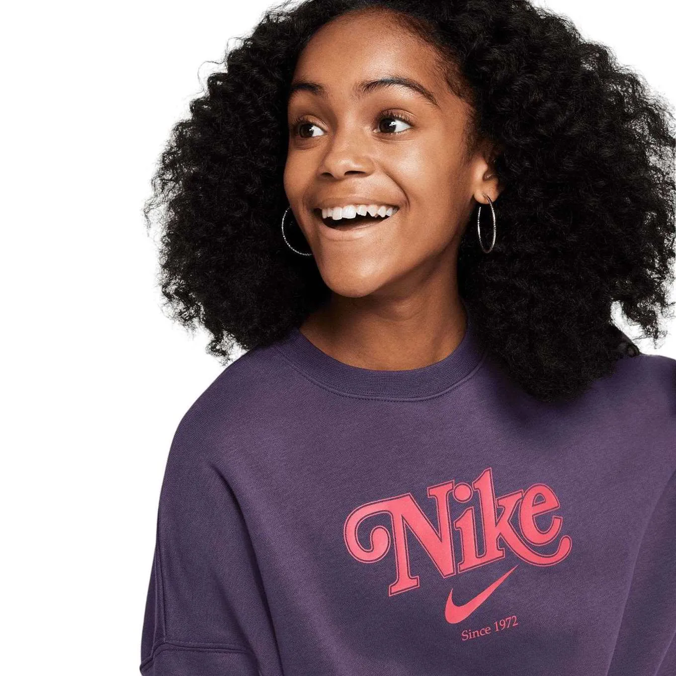 Nike Sportswear Trend Girls Cropped Fleece Sweatshirt