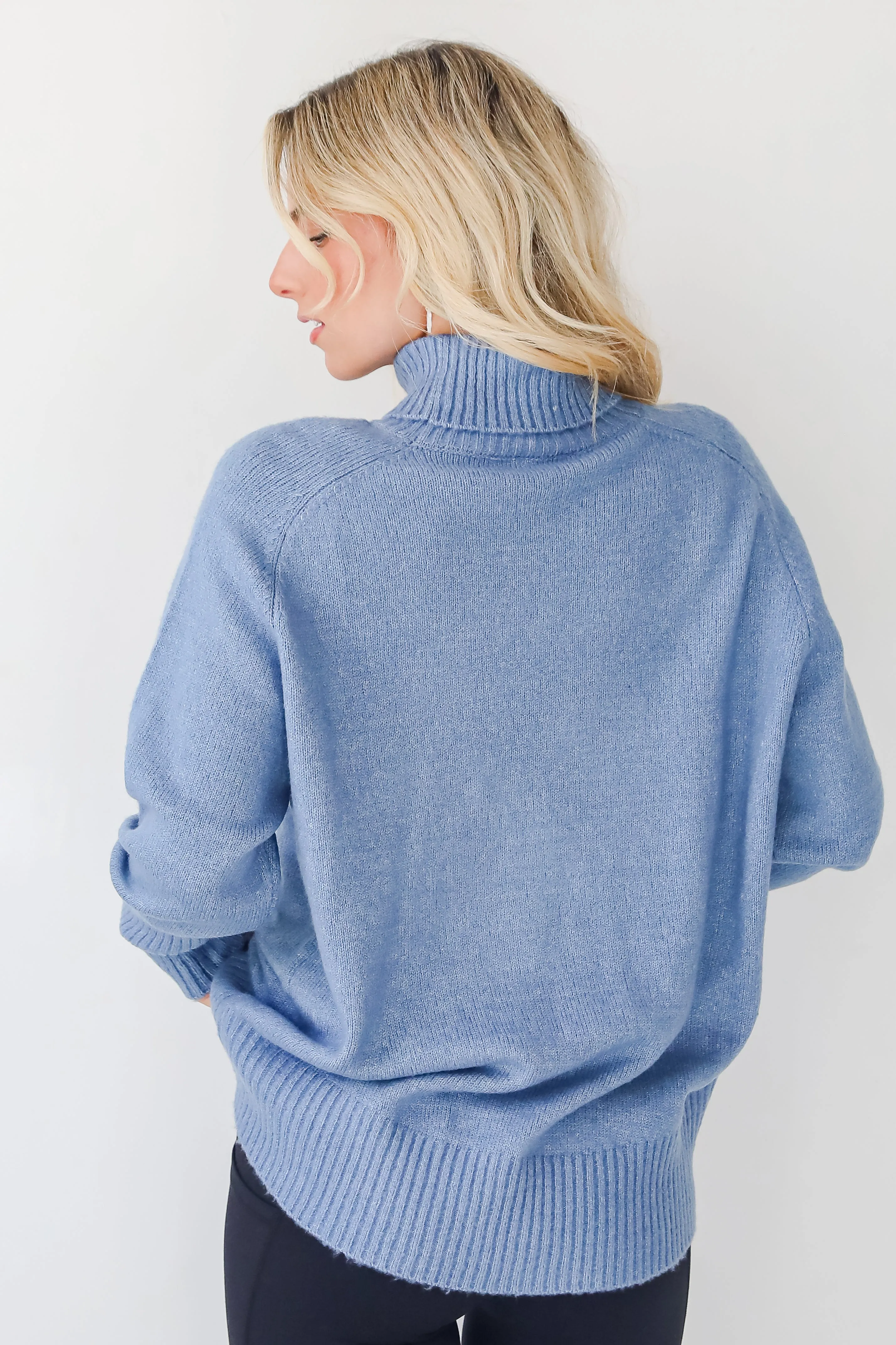 Notably Cozy Turtleneck Oversized Sweater - DOORBUSTER