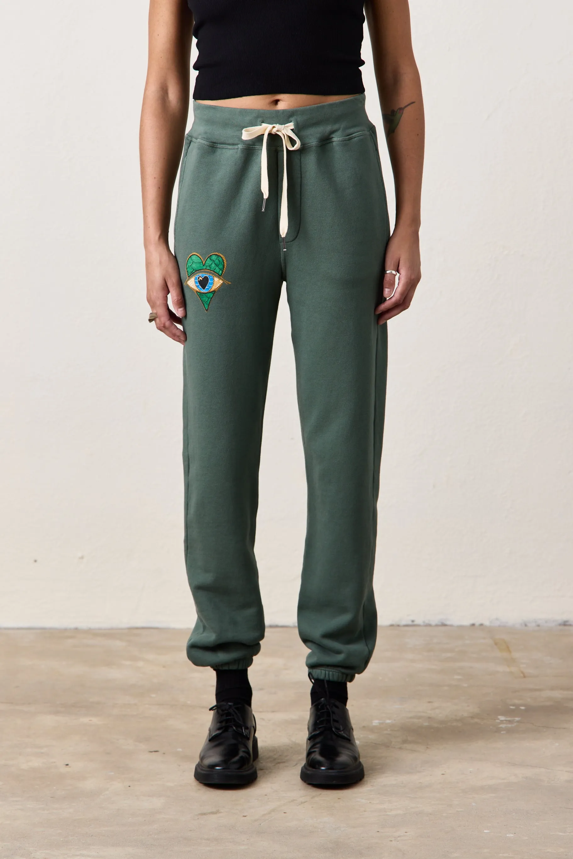 NSF X JA - DOWN TO EARTH SWEATPANT / SAGE