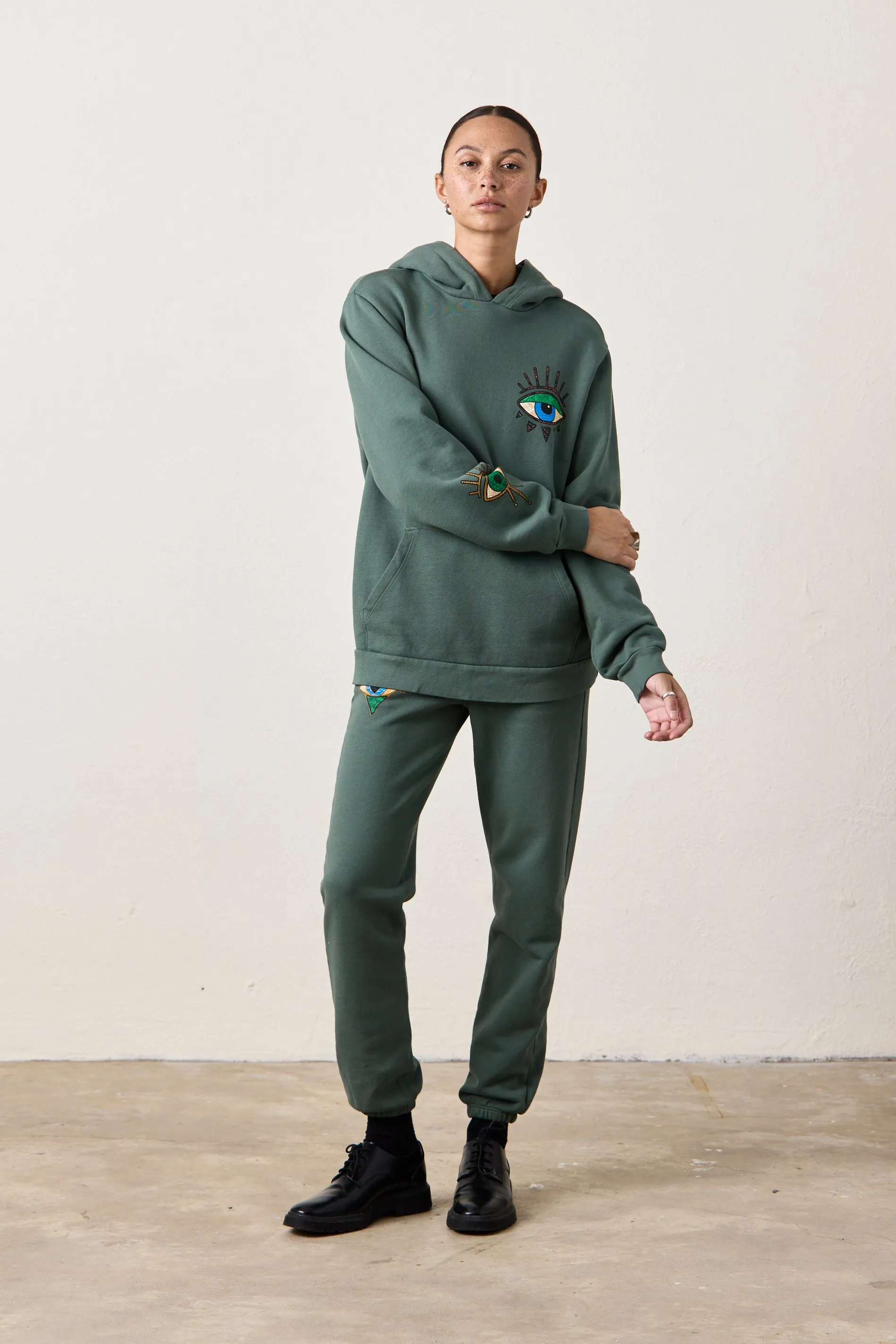 NSF X JA - DOWN TO EARTH SWEATPANT / SAGE