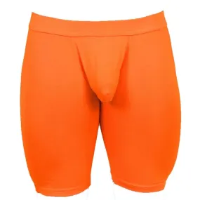 Obviously EliteMan Boxer Brief 9inch Leg - Orange