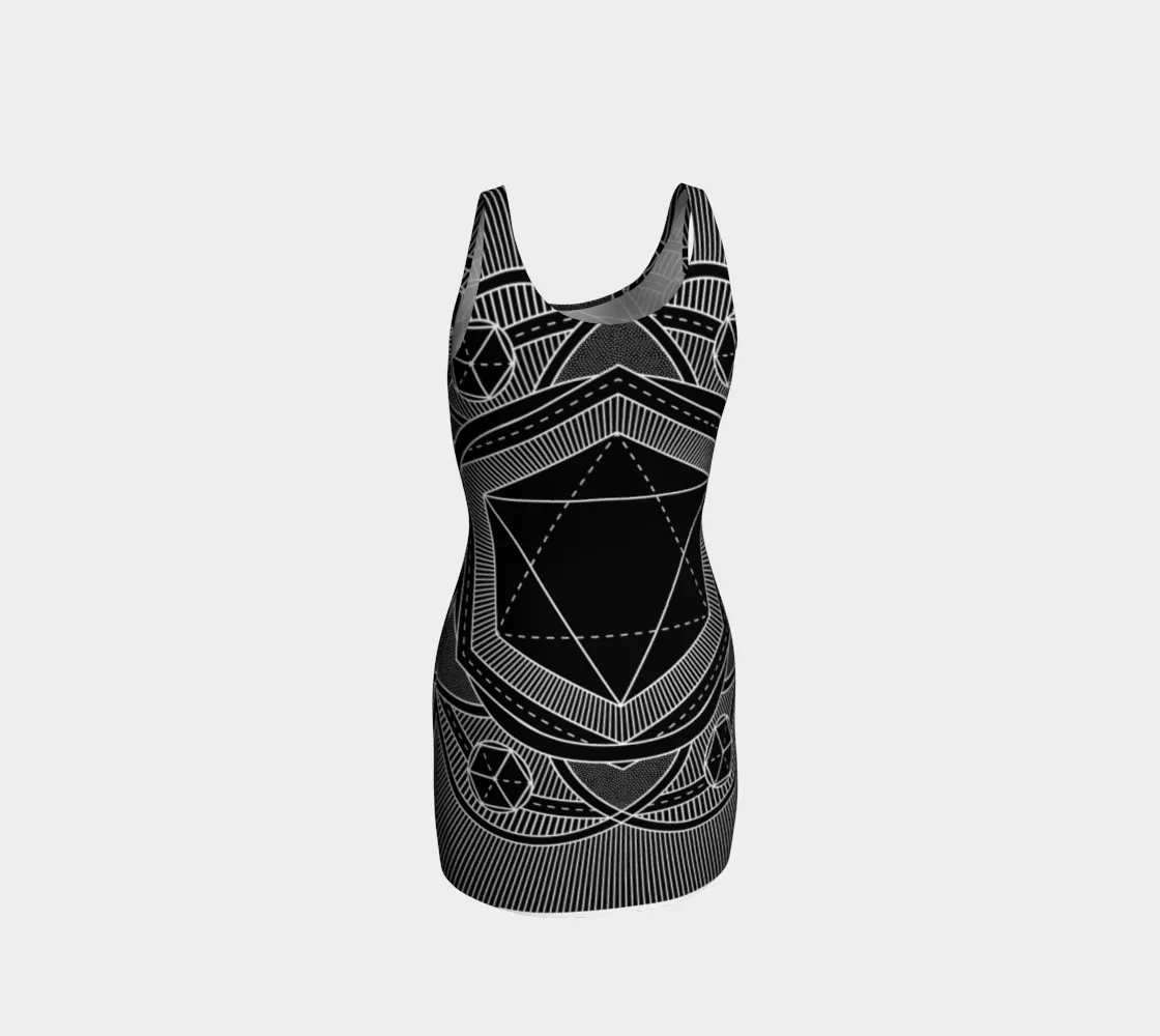 Octahedron Bodycon Dress | Brock Springstead