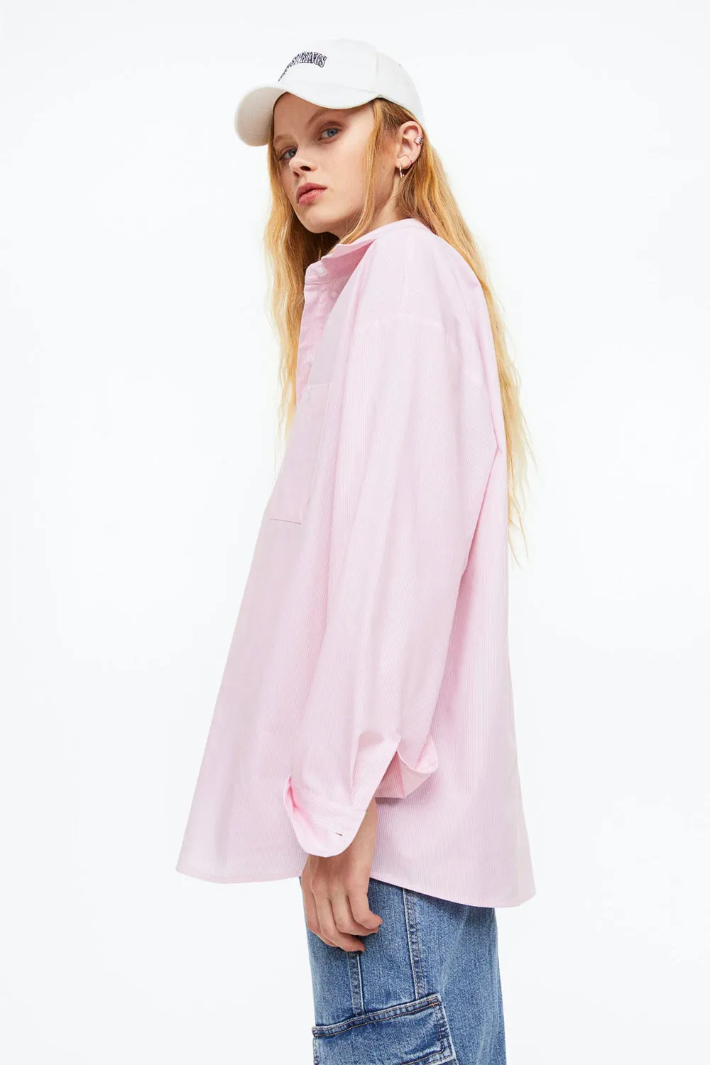 Oversized Poplin Shirt