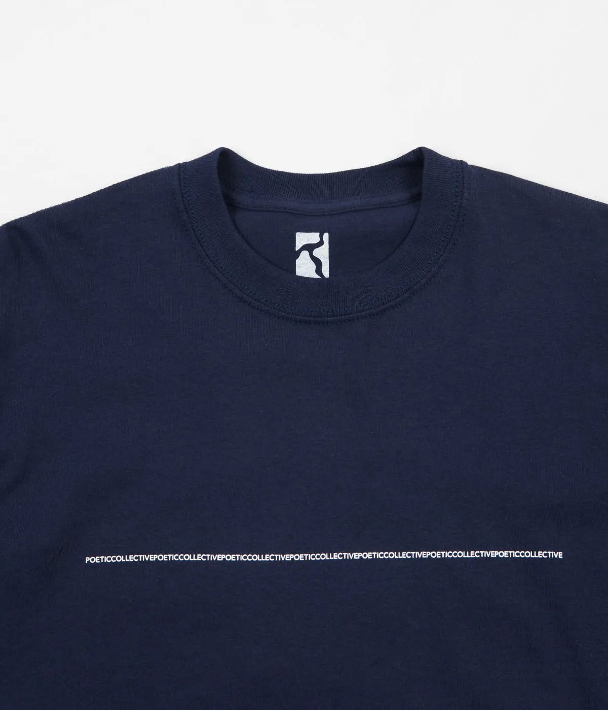 Poetic Collective Long Sleeve T-Shirt - Navy