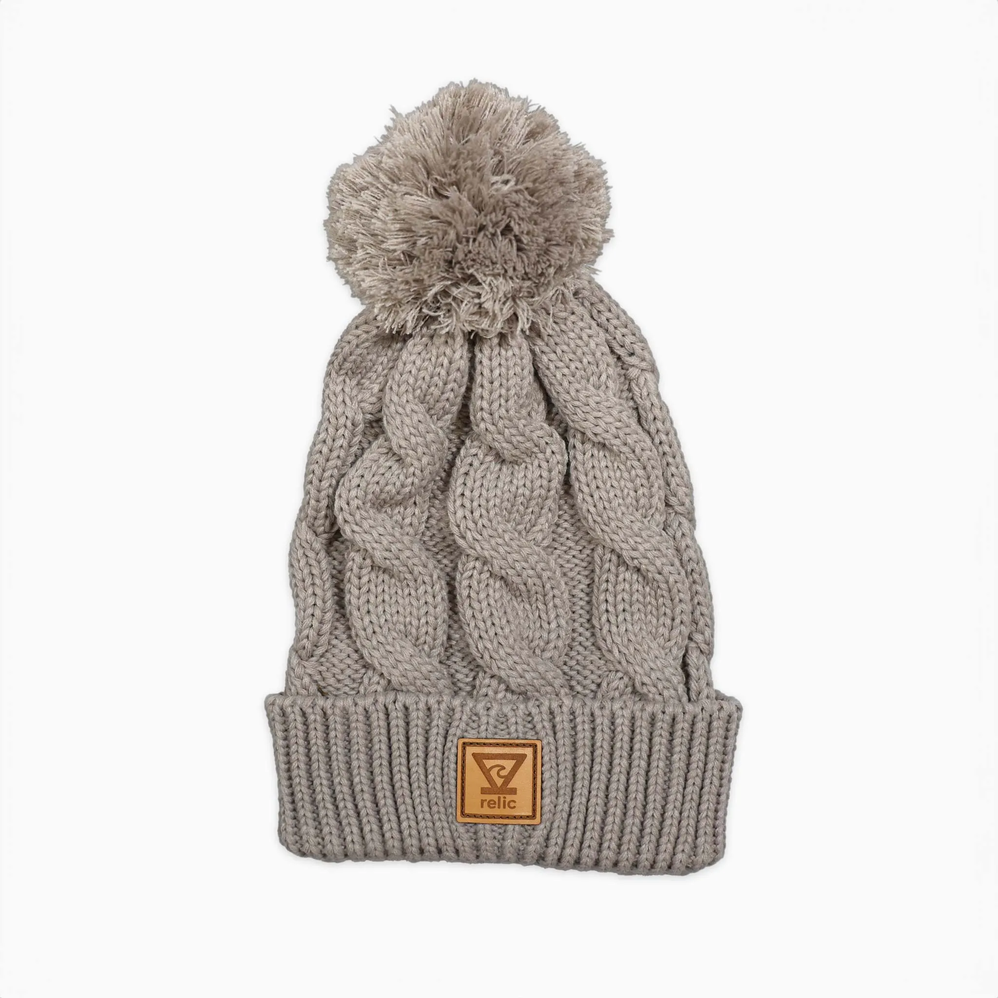 Pom Beanie | Driftwood