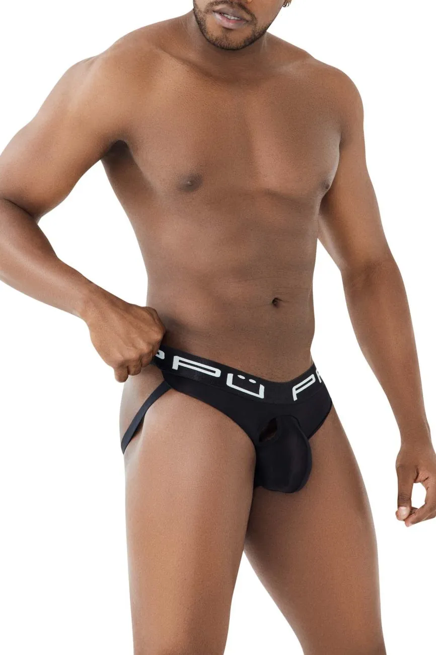 PPU 2307 Ball Lifter Jockstrap Color Black