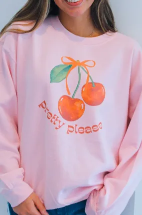 Pretty Please Graphic Sweatshirt