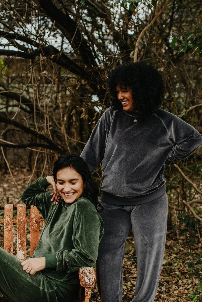 RAVEN Velour Sweatshirt