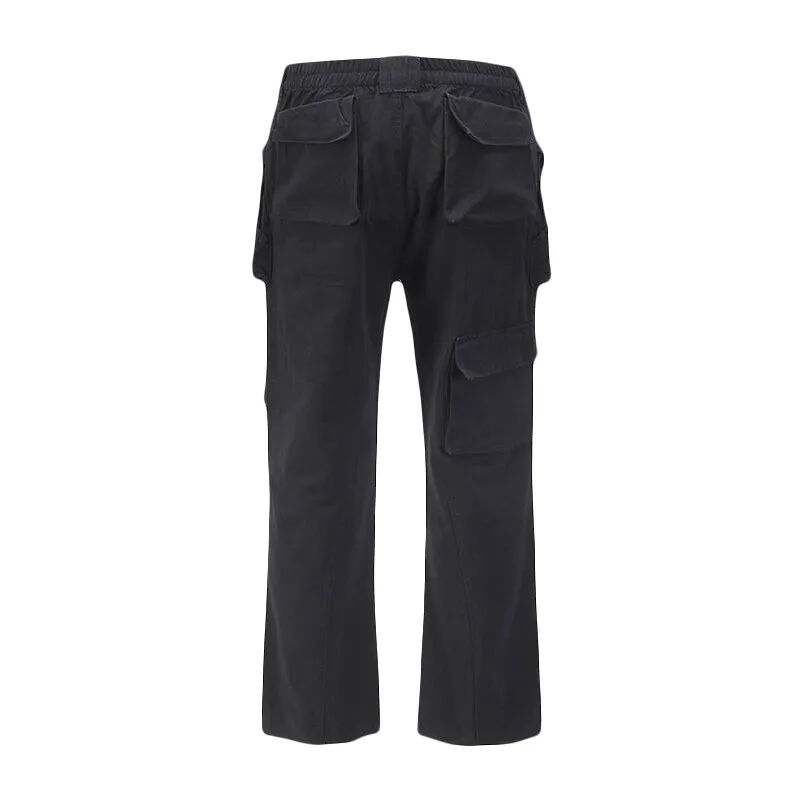 Relaxed fit slim leg multi pocket pant