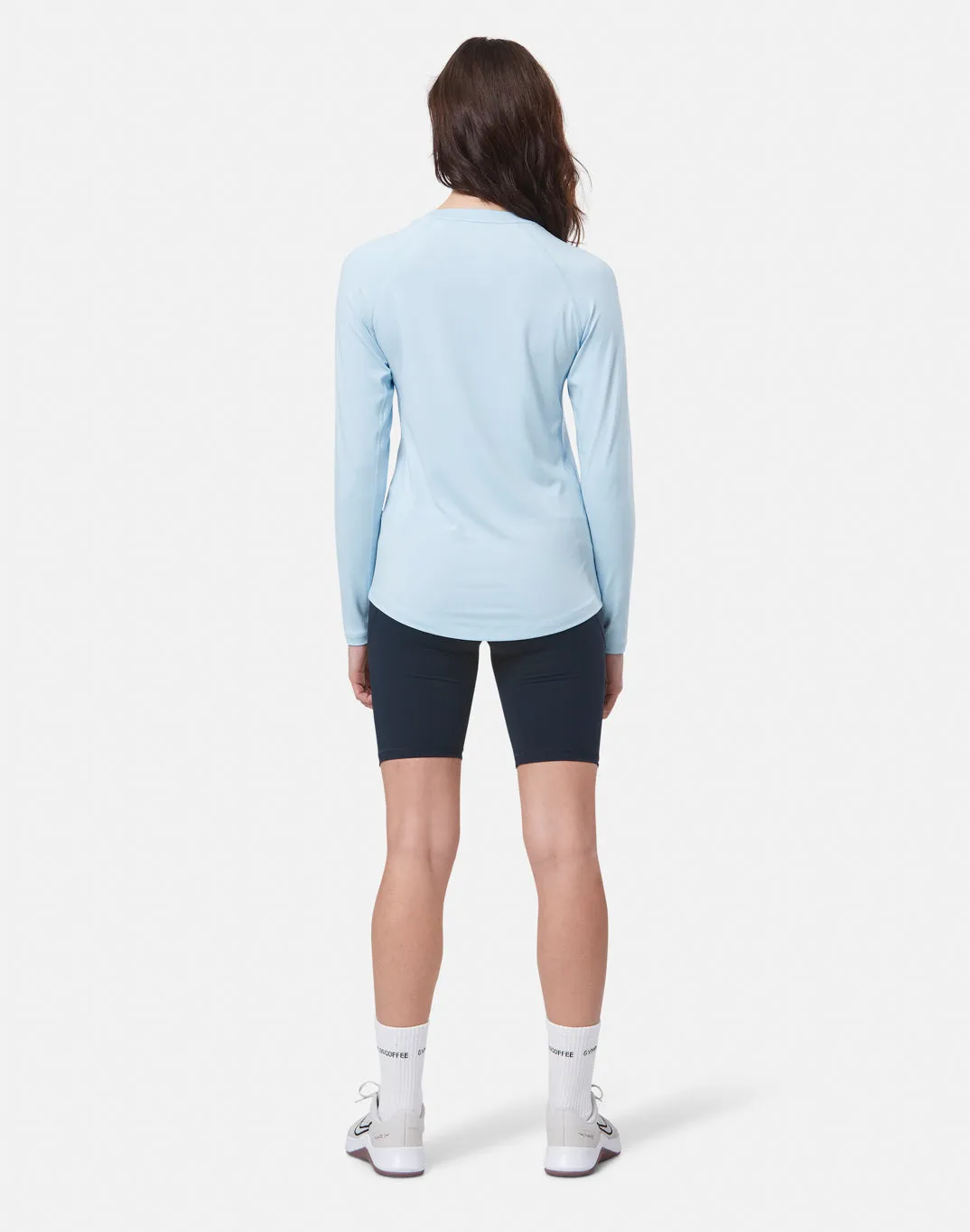 Relentless Long Sleeve Tee in Baby Blue