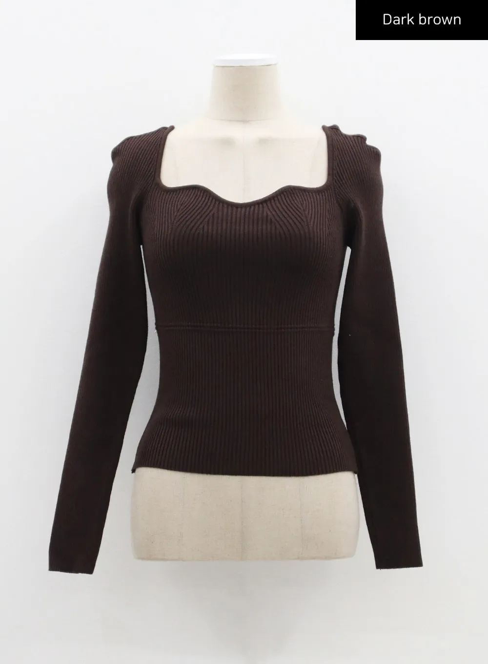 Ribbed Knit Top CF313