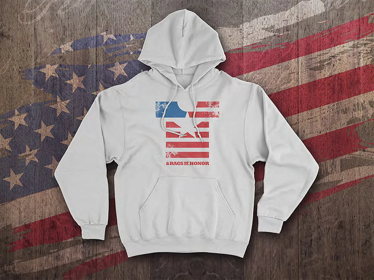 RoH T-Shirt Flag Graphic Unisex Pullover Hoodie