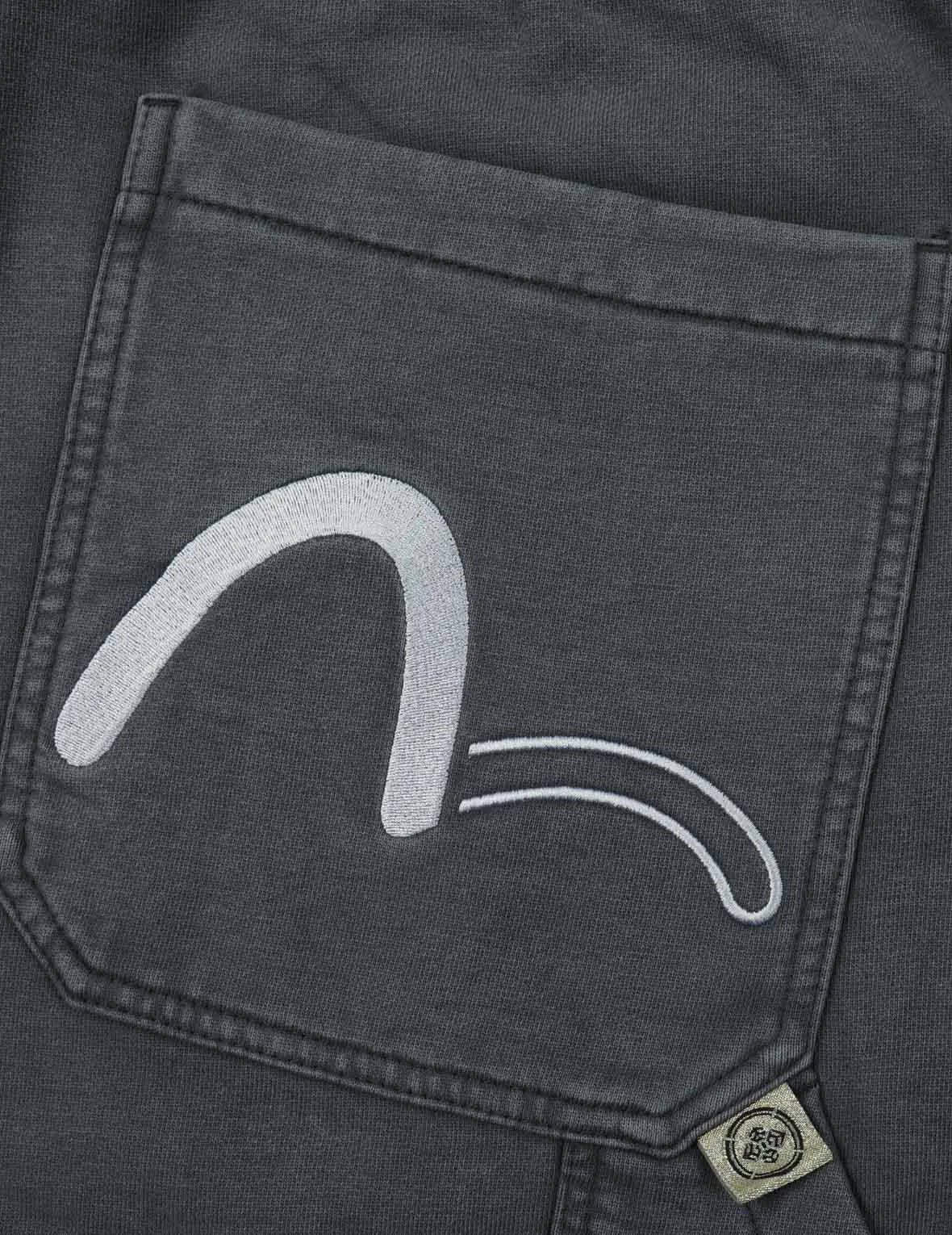 Seagull Embroidery Sweatpants