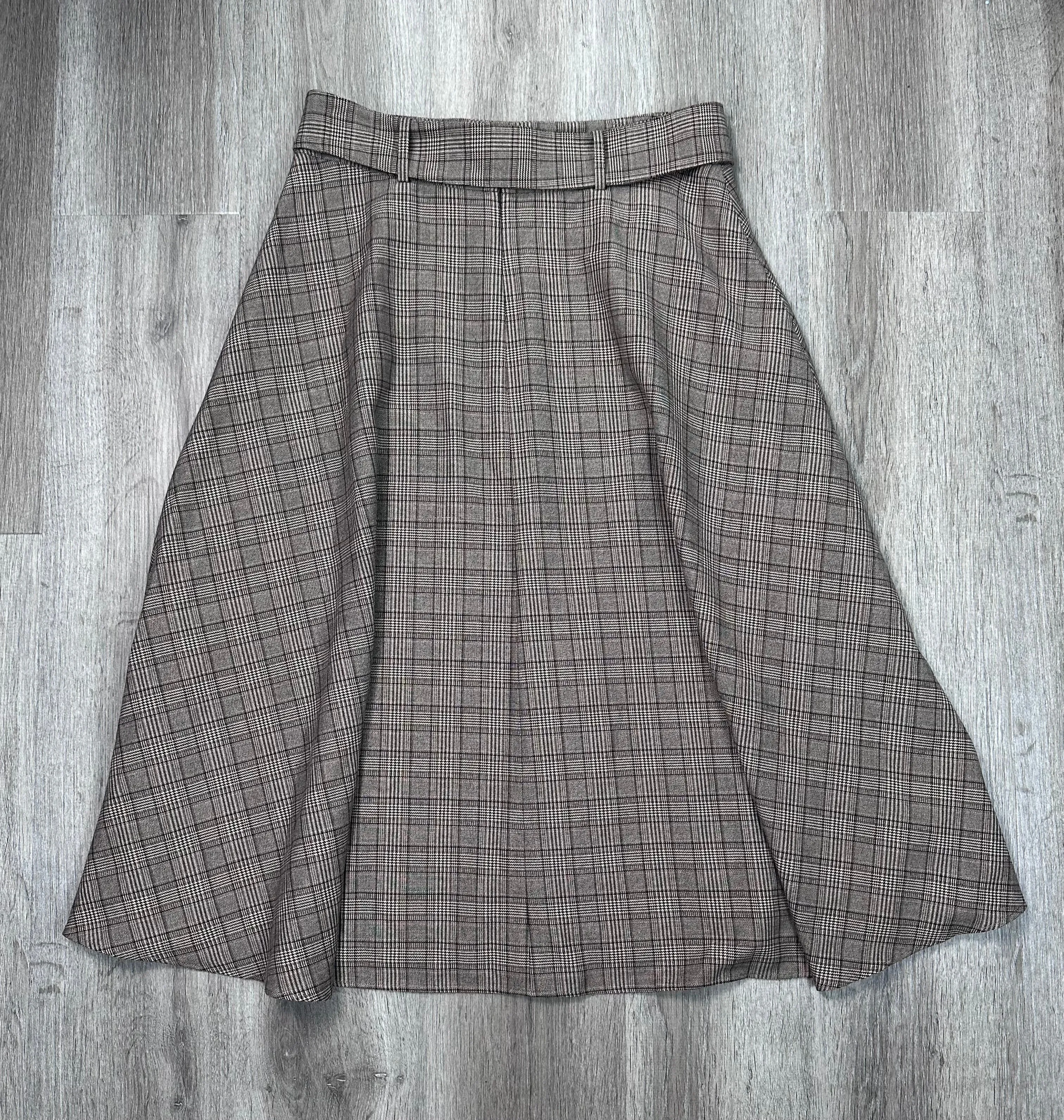 Skirt Maxi By Tommy Hilfiger In Plaid Pattern, Size: S