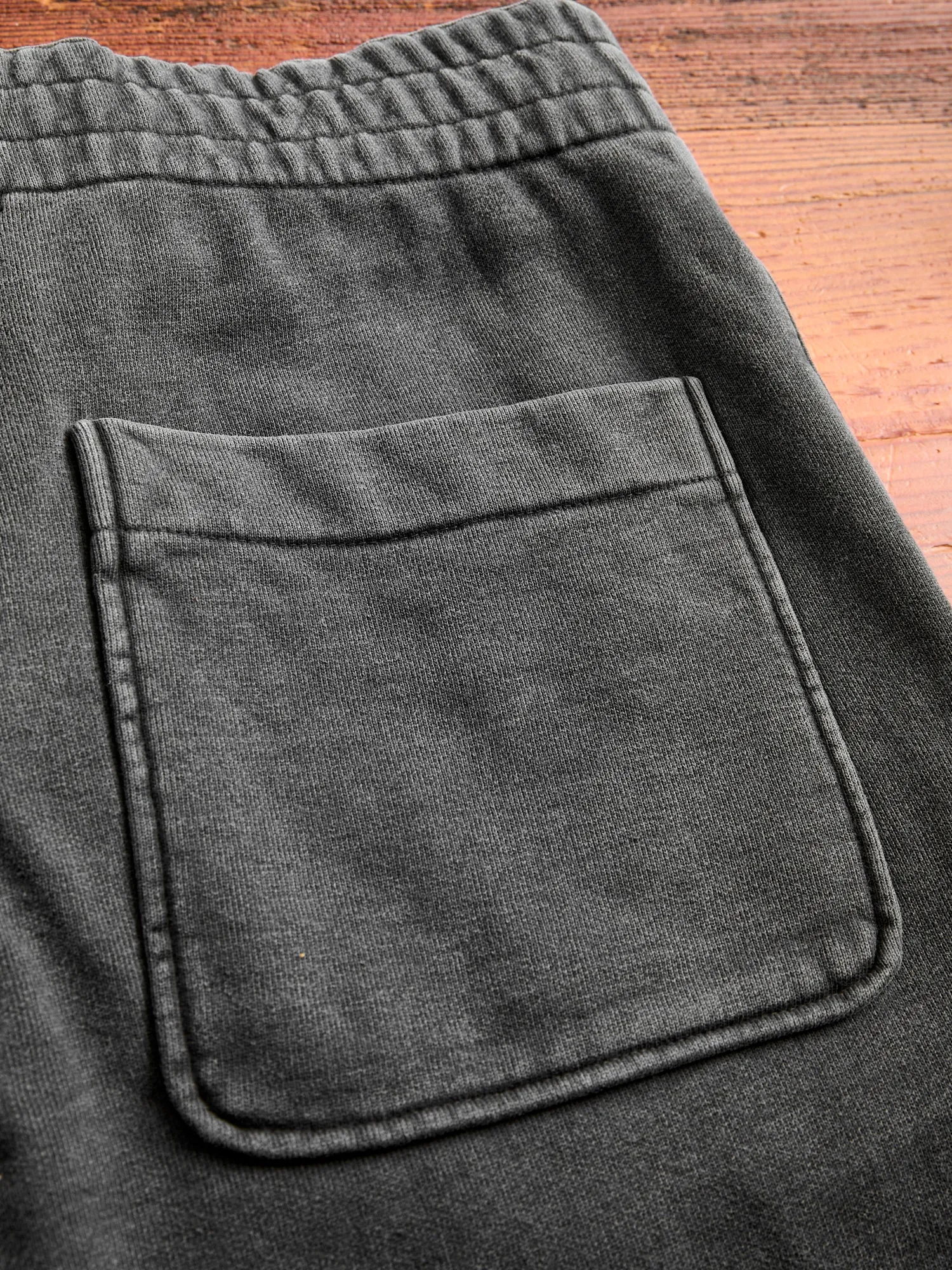 Special Finish Sweatpants in Black