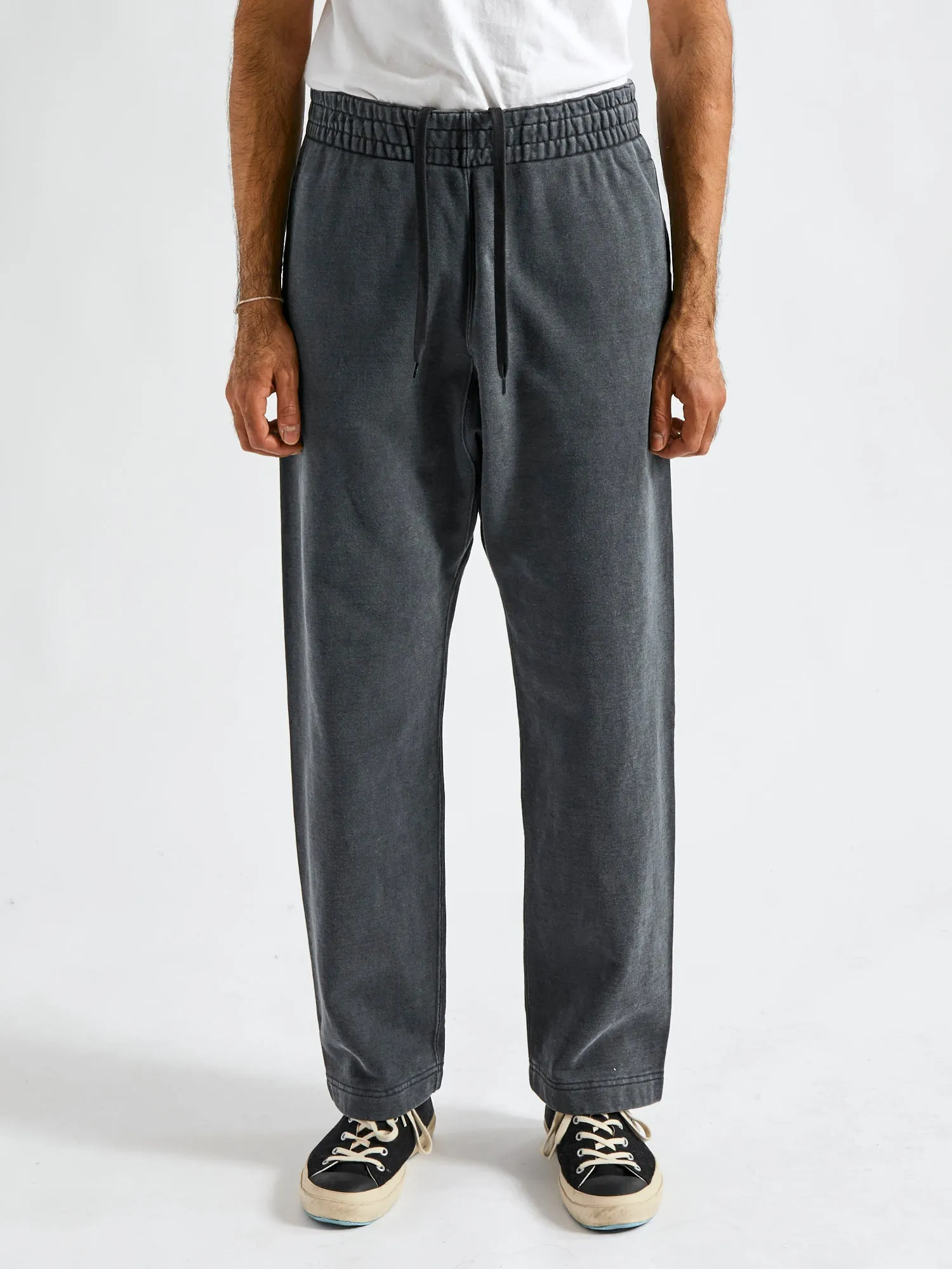 Special Finish Sweatpants in Black