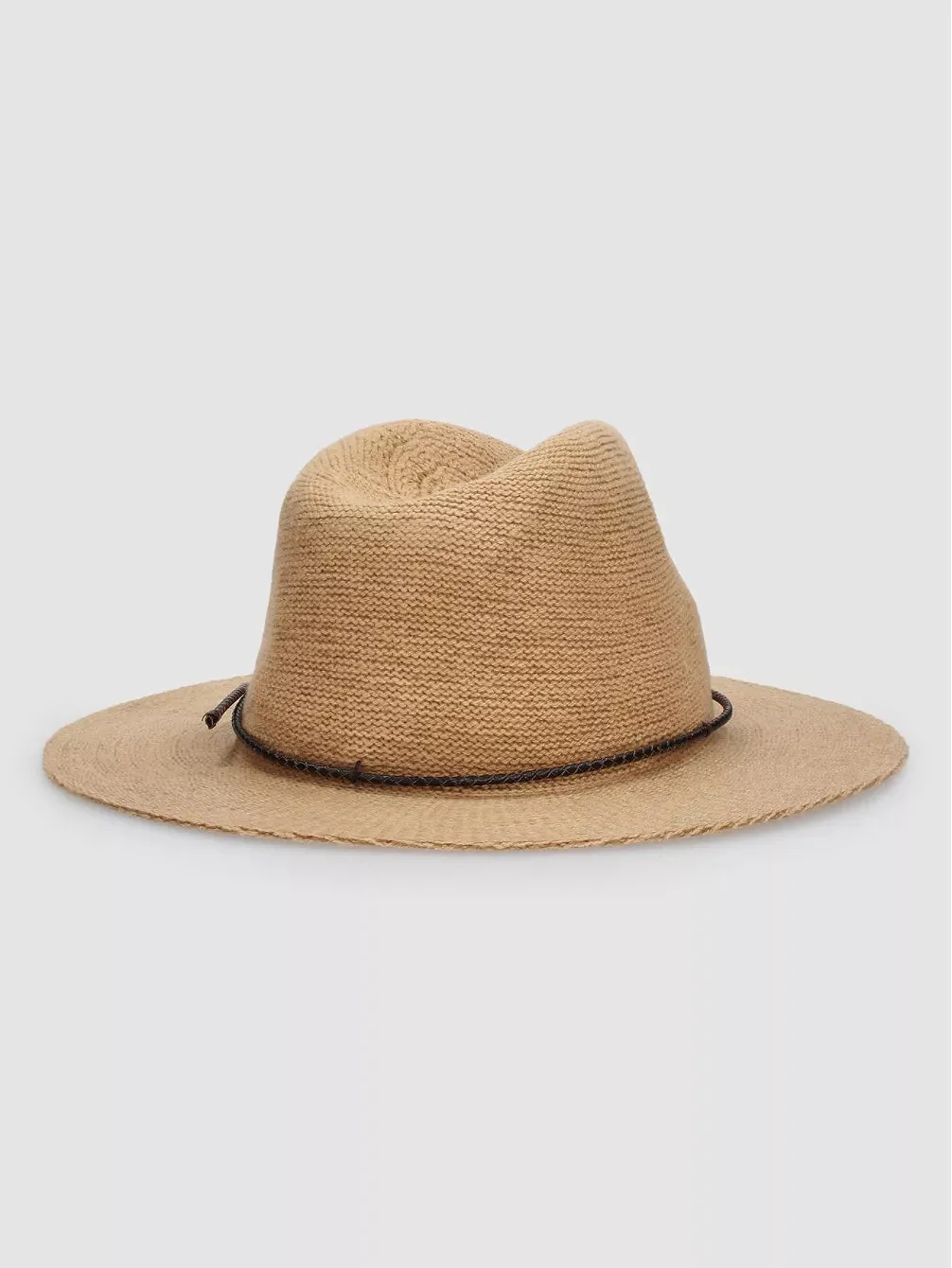 Spice Temple Knit Panama Hat in Sand