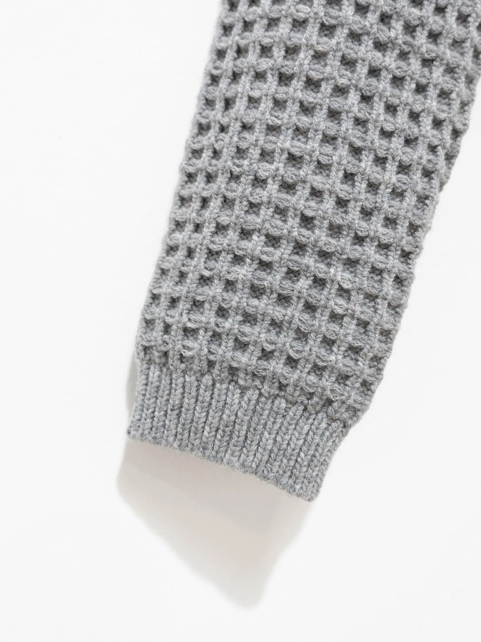 Stitch Pull Knit - Grey