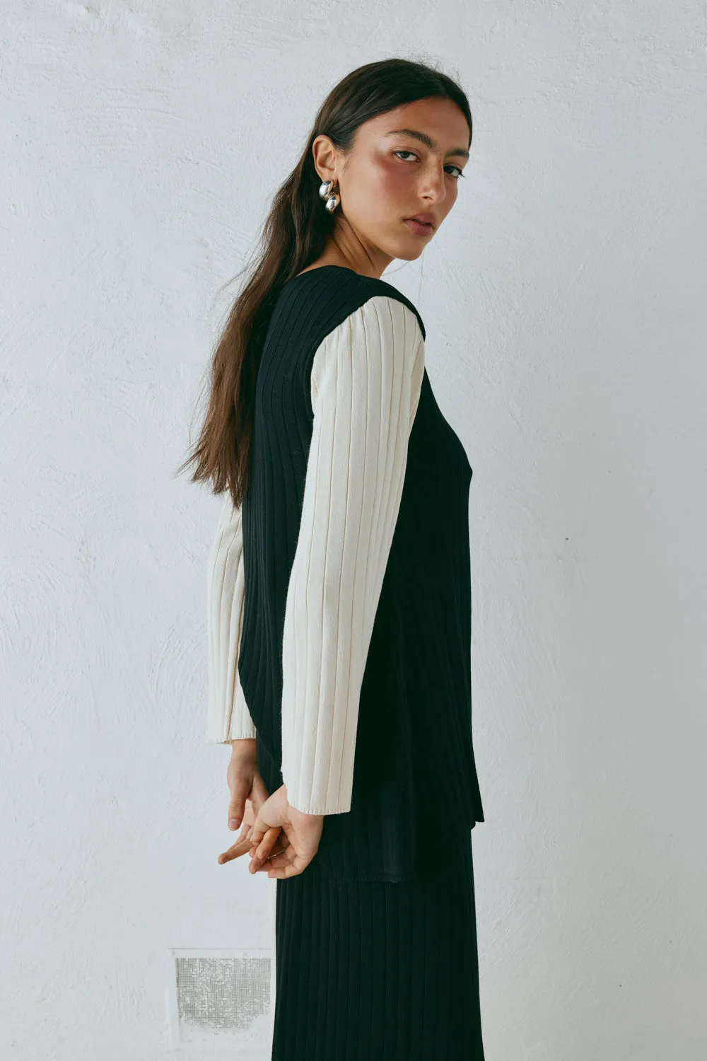 Suri Knit Top Splice