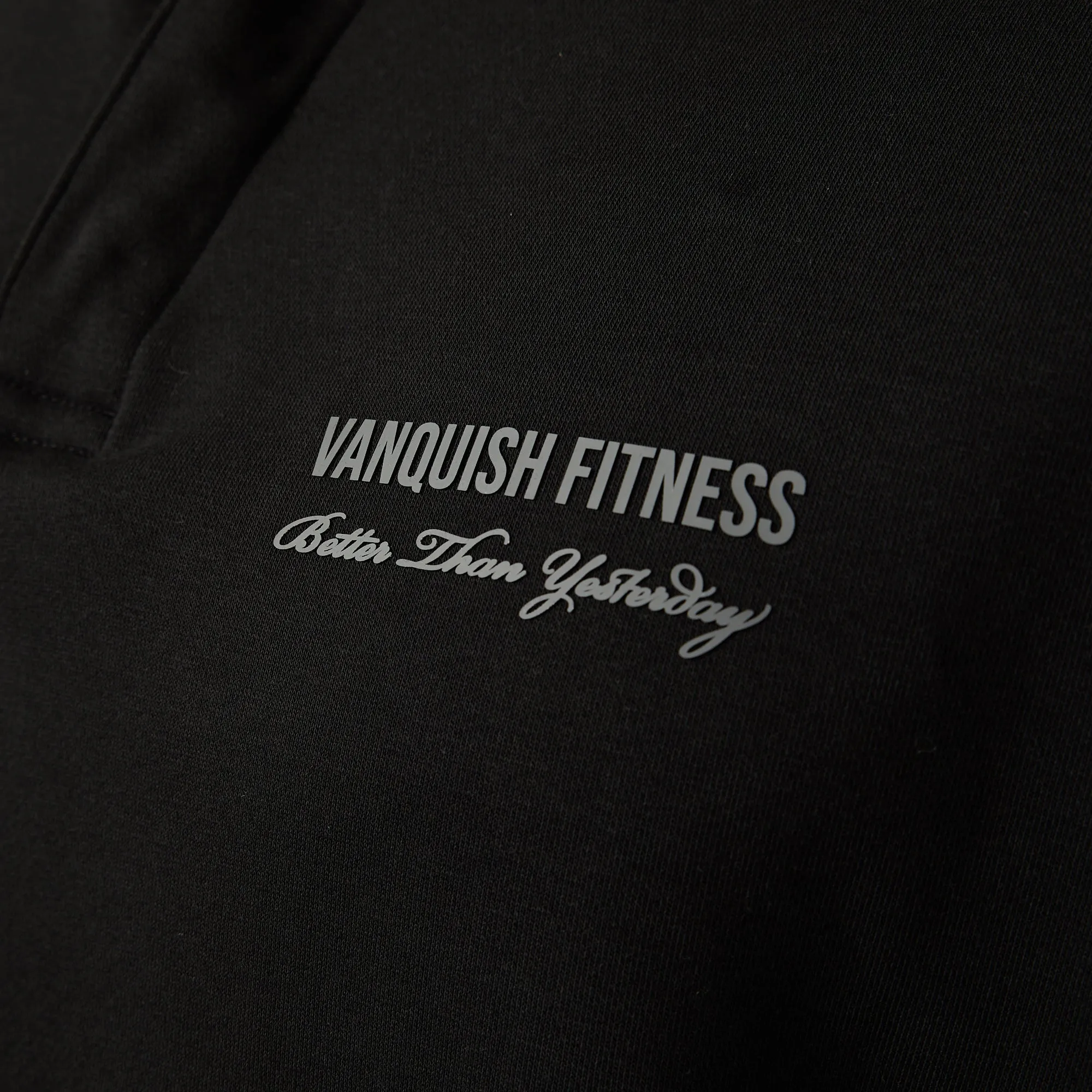 Vanquish Black Signature Oversized Polo Sweatshirt